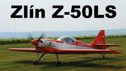 Zlin Z-50LS | giant scale RC airplane | 4K |