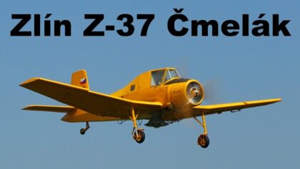Zlin Z-37 Cmelak | scale RC airplane | 4K |
