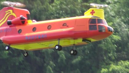 234MLR Taiwan Special RC Boeing Vertol CH47SD Scale Model Helicopter