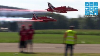 2X BAE HAWK STEVE & MATHEW BISHOP RC TURBINE JET