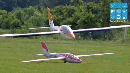 2X PINOCCHIO GIGANTIC WINGSPANS AEROBATIC AIRSHOW FLIGHT RC GLIDERS MORE