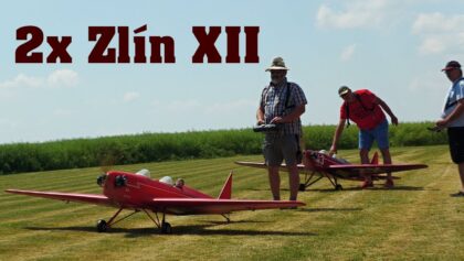2x Zlin XII | giant scale RC airplanes | 4K