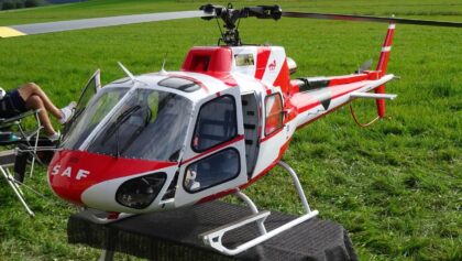 A Masterpiece Turbine Ecureuile AS350 B3 Scale RC Helicopter Ultra