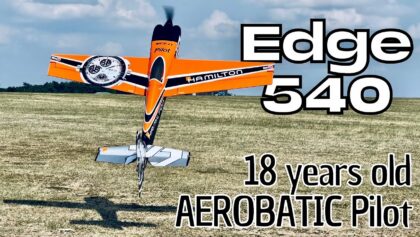 AEROBATICS by a 18 YEARS OLD RC PILOT ? •