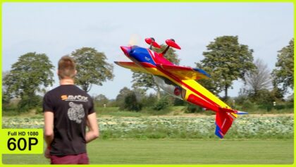 AMAZING AEROBATIC FLIGHT FROM DOMINIK RUDIES WITH HIS EXTRA 300