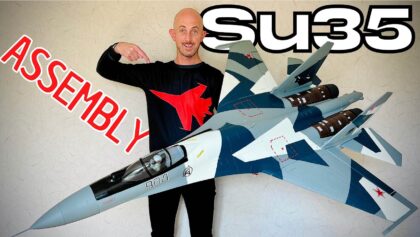 ASSEMBLY Freewing Su-35 Twin 70mm High Performance EDF • RC