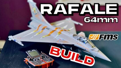 ASSEMBLY RAFALE • FMS Rafale 64mm EDF Jet RC PLANE