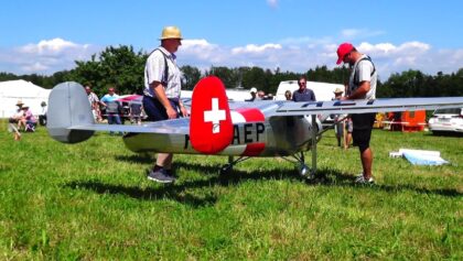 AWESOME!!! Detailed RC Airplane Pilatus Pelican SB2 Valach Radial Engine