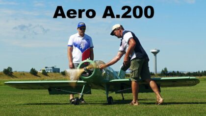Aero A.200 | giant scale RC airplane | 4K |