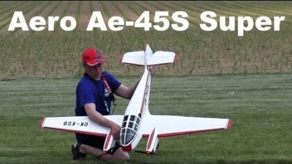 Aero Ae-45S Super, scale RC aircraft, 2019