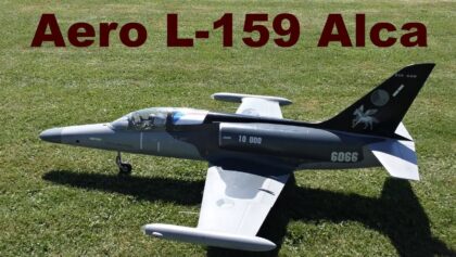 Aero L-159 Alca, jet turbine powered RC aircraft, 2019