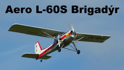 Aero L-60 Brigadyr | paratroopers | 4K