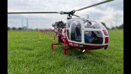 Aérospatiale SA-315 Lama HB-XPJ – Vario-Helicopter – DMAX