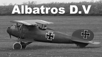 Albatros D.V | giant scale RC biplane | 4K |