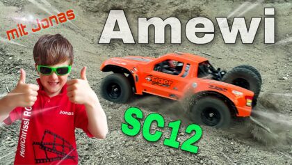 Amewi SC12 Short Course Truck 4WD ,Dessert Racer, Fahrspass mit
