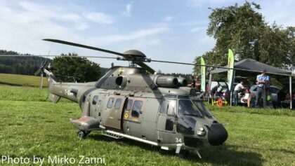 Another Big Heli Electro RC Copter AS332 Super Puma Swiss