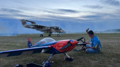 Antidotum Airshow Leszno 2022 – Luca Baumann – Night Flight