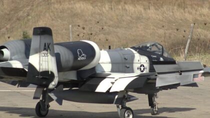 Arctic Warthog A-10 RC Scale Twin Turbine Model Jet Luca