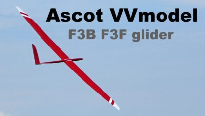 Ascot VVmodel | F3B F3F glider | 4K | Bykovice