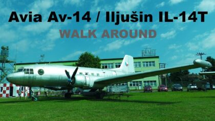 Avia Av-14 | walk around | 4K | Aviation Museum