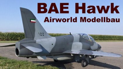 BAE Hawk Airworld Modellbau, giant jet RC plane, JMM 2019