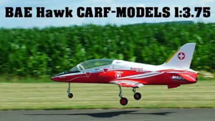 BAE Hawk CARF-MODELS 1:3.75 | giant scale jet turbine RC
