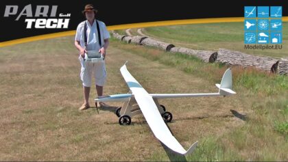 BALD EAGLE PARITECH RC SCALE GLIDER VIDEO TESTREPORT “1. FLUGBERICHT”