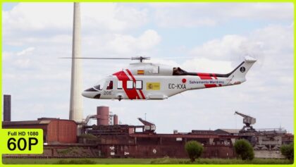 BEAUTIFUL ELECTRICAL RC AUGUSTA WESTLAND AW139 FLIGHT DEMONSTRATION