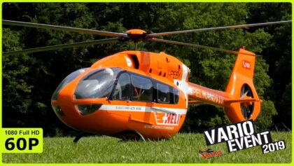 BEAUTIFUL VARIO TURBINE EUROCOPTER H145 PELIKAN FLIGHT DEMO – VARIO