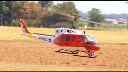 BEAUTIFUL XL ELECTRICAL BELL UH 1N FLIGHT DEMO FROM MAX