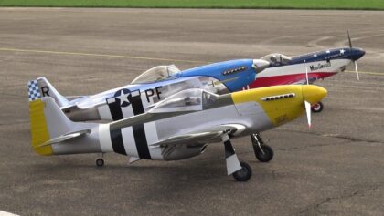 BEST SOUNDING MUSTANG P-51 RC AIRPLANES/WARBIRDS