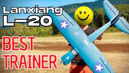 ⭐️ BEST TRAINER RC PLANE ⭐️ L-20 Trainer 1.3m Sky