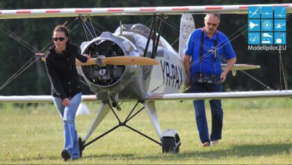 BIGGEST SUPER AWESOME GIGANT 1:1,25 RC BÜCKER JUNGMEISTER