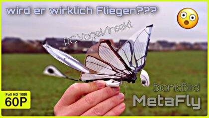 BIONICBIRD- RC GESTEUERTER VOGEL ODER INSEKT METAFLY | KANN SO