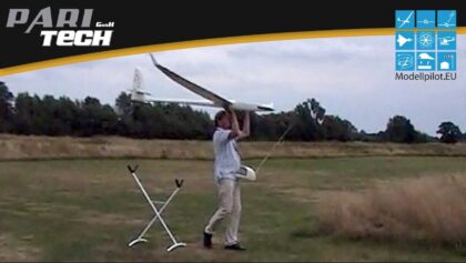 BUSSARD II PARITECH RC SCALE GLIDER VIDEO TESTREPORT “MODELLÜBERGABE” TESTBERICHT