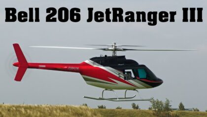 Bell 206 JetRanger III | scale RC helicopter | 4K