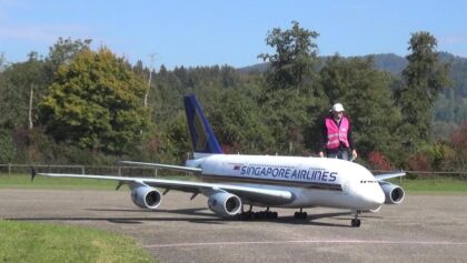 Biggest Airliner A-380 in the World as Scale Radio Controlled