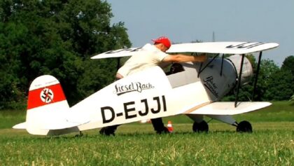 Bücker Jungmeister – 60% Scale – Moki 400ccm – Maiden