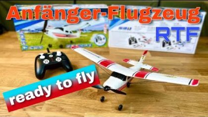 CARSON RC Sportflugzeug RTF, taugt dieses Einsteiger RC Modellflugzeug unter