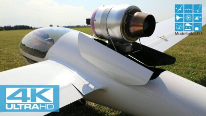 CEFLIX TWINSHARK 1:3,5 JETCAT P100-RX RC GLIDER AEROBATIC AIRSHOW FLIGHT
