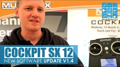 COCKPIT SX 12 M-LINK NEW SOFTWARE UPDATE V1.4 MULTIPLEX MODELLSPORT