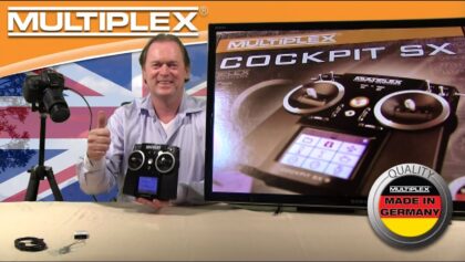 COCKPIT SX 9 of MULTIPLEX Modellsport video review [English]