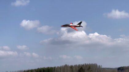 Carf Rebel Classic , Erstflug im Kundenauftrag.