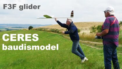 Ceres baudismodel | F3B F3F glider | 4K | Bykovice