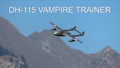 DH-115 Vampire Trainer F4C Swiss Championship