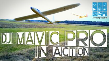 DJI MAVIC PRO IN ACTION! – FLYING WITH A MODEL