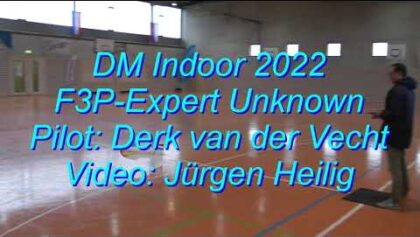 DM Indoor 2022 – F3P-Expert-Unknown – Derk van der Vecht