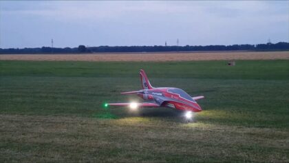 Dämmerungsflug Segelflugmesse Schwabmünchen 20.7.2019- Luca Baumann -Tomahawk Aviation