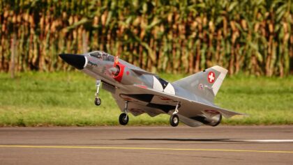Dassault Mirage IIIS, scale 1/5, Model airplane completely made of