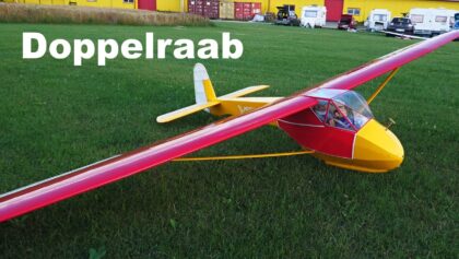 Doppelraab | scale RC glider | RC aerotow | 4K